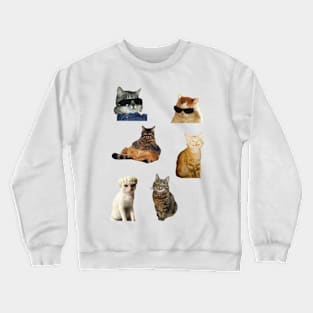 Funny Cats Crewneck Sweatshirt